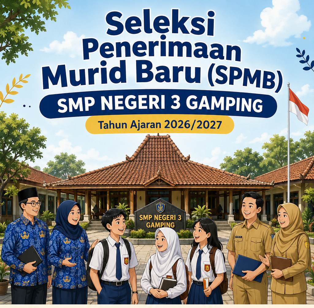 SPMB SMP Negeri 3 Gamping Tahun Ajaran 2026/2027