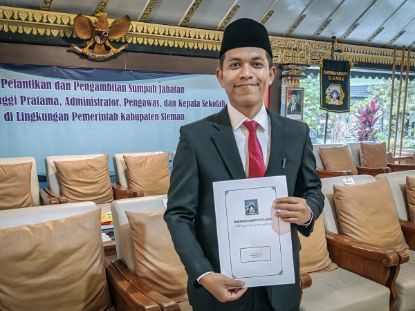 Dari Spetaga untuk Negeri: Ahmad Fatoni Resmi Pimpin SMP Negeri 4 Tempel