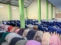 Dulu Sempit dan Terbagi Tembok, Kini Lapang Tanpa Sekat! Musholla Ar Riyadhoh SMP N 3 Gamping Berubah Total Berkat Dana Sekretariat Presiden