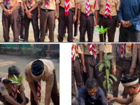 Pramuka Menanam, Menumbuhkan Kepedulian dan Keberkahan